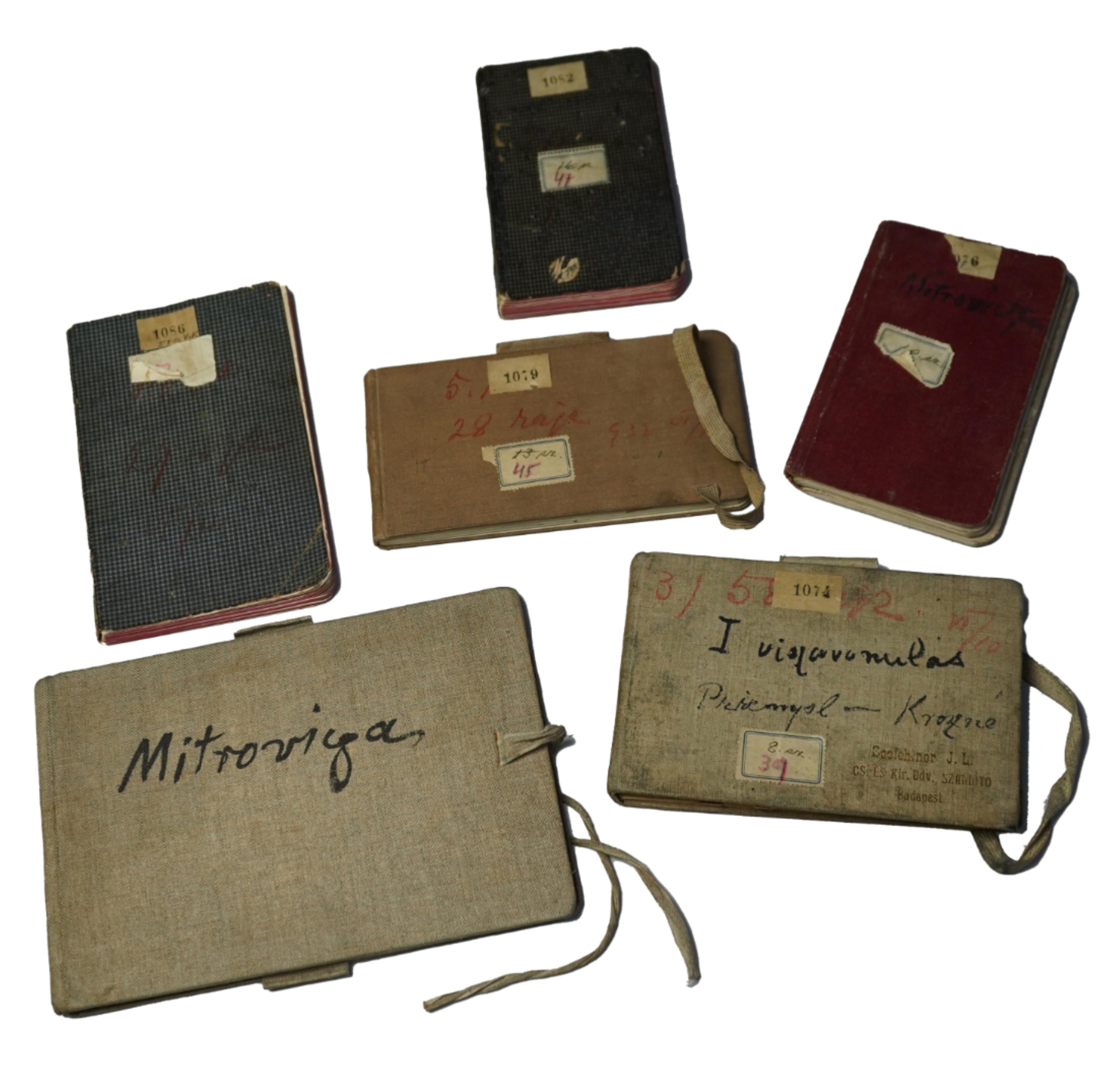 Baron László Mednyánszky, Hungarian (1852-1919), Six sketch books